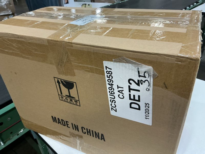 Condition photo showing As Is for colingmill clear acrylic lab pro ... oratory partition with open sides 