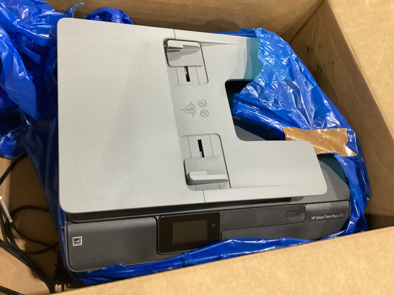 Condition photo showing Good Condition for hp smart tank plus 570 wireless all-in-one ink tank printer with up to 2 years of ink included (5hx14a) black