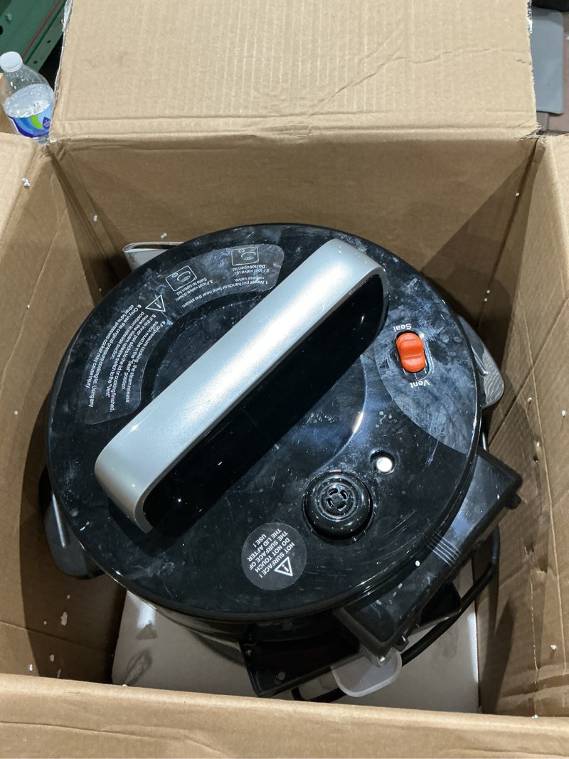 Condition photo showing As Is for fullwill dual-pot electric pressure cooker 6+5qt(2026 upgraded), 12-in-1 multi-cooker for pressure cooking, soup, yogurt, stew, rice dual pro 6qt