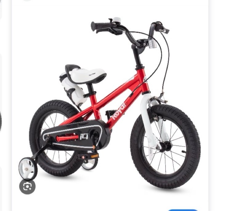 royalbaby boys girls kids bike 16 inch bmx freestyle 2 hand brakes bicycles with training wheels kickstand child bicycle red