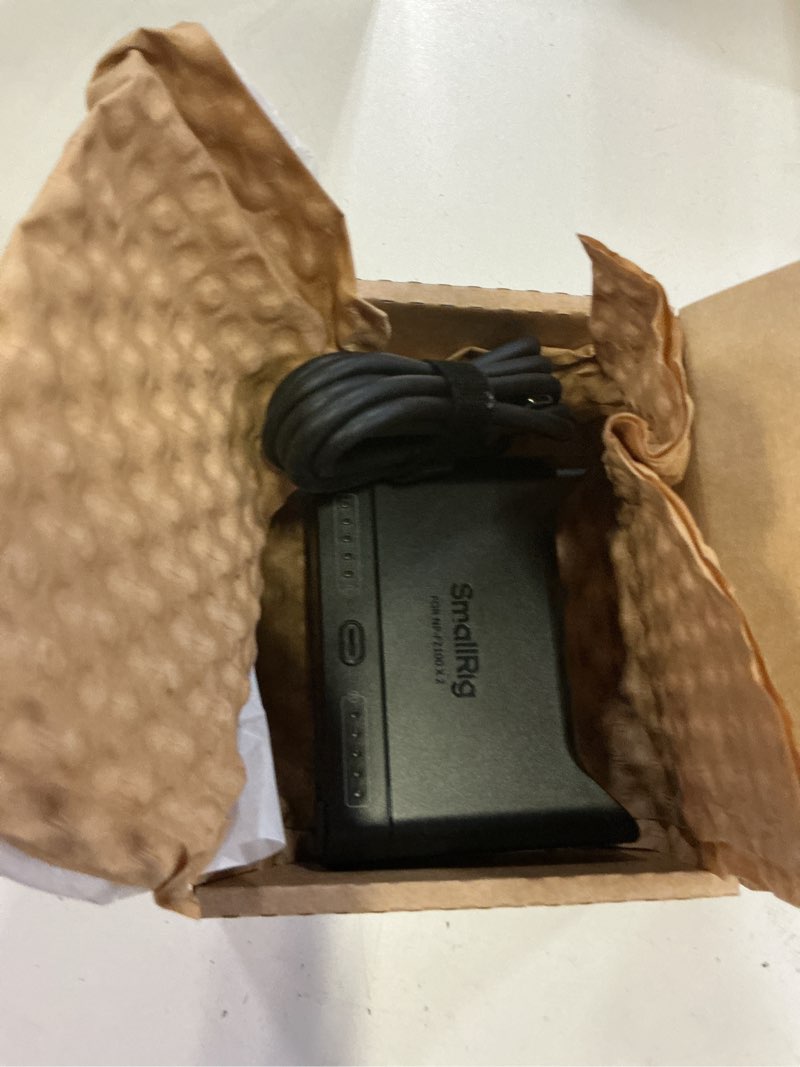 Condition photo showing Good Condition for smallrig np-fz100 battery charger for sony, 2h dual slot camera charger with 22.5w usb-c fast-charging port,full compatible with sony alpha a7v a7iii a7iv a6700 fx3 fx30 a9 a7cii a7riii zv-e1 zv-e10ii only charger