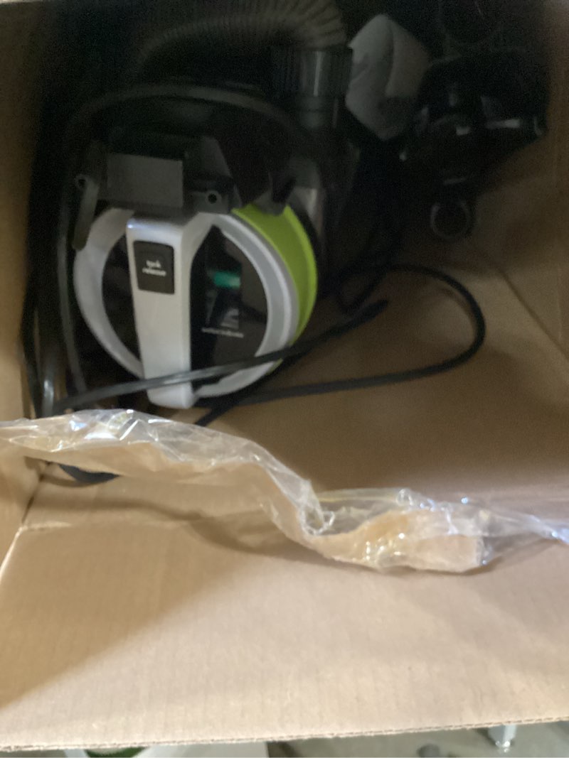 Condition photo showing As Is for Bissell 2252 CleanView Swivel Upright Bagless Vacuum with Swivel Steering, Powerful Pet Hair Pick Up, Specialized Pet Tools, Large Capacity Dirt Tank, Easy Empty Green