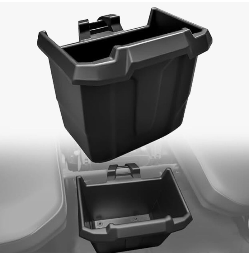 UTVSXPERT Center Underseat Storage Bin for for Defender 16-25, Removable 7.5L Central Under Seat Sto
