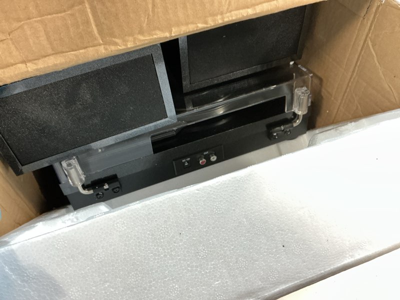 Condition photo showing Good Condition for Vinyl Record Player,Record Player for Vinyl with External Speakers, Black Pearl