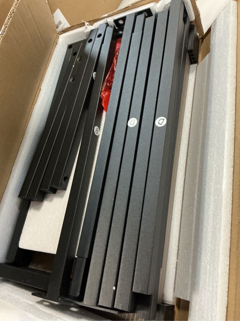 Condition photo showing Good Condition for TUTOTAK C Shaped End Table, Small Side Table, Set of 2, 28.7 inch Tall Couch Table, Sofa Table, Living Room, Bed Room, Greige TB01BG0712 2 Greige