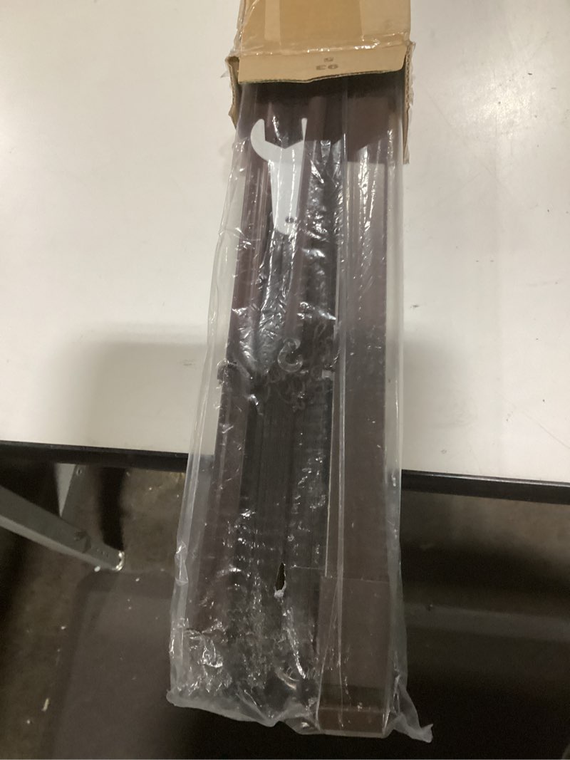 Condition photo showing Good Condition for LazBlinds No Tools No Drill 1" Vinyl Mini Blinds, Cordless Blinds for Windows, Light Filtering Horizontal Window Blinds & Shades, 37" W x 64" H, Mahogany Cordless-mahogany 37" W x 64" H