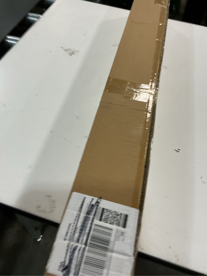 Condition photo showing New/Like New for Tension Curtain Rod 39-173 In, One-Click Telescopic Rod No Drilling, Black Extra Long Outdoor Curtain Rod for Patio Windows, Adjustable Tension Shower Curtain Pole for Bathroom Renter Friendly 39-173 "