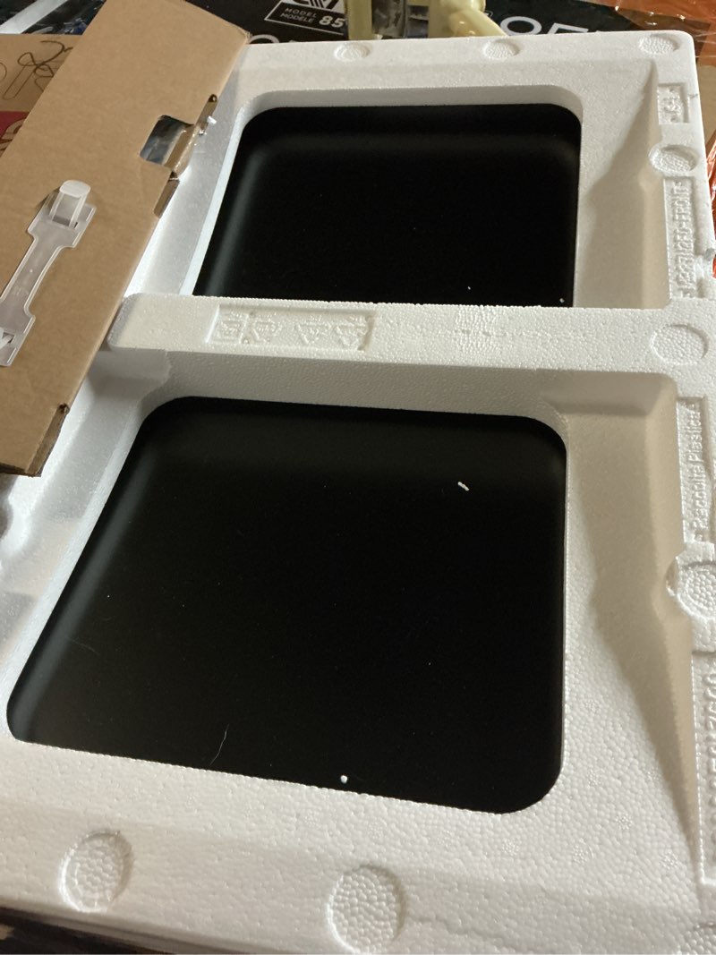 Condition photo showing As Is for KOORUI 27 Inch Curved Monitor FHD 1080P 75Hz Computer Monitors, 1500R PC Screen with HDMI VGA, TÜV Rheinland Certified, Tilt Adjustable,1500R, Eye Care, Black, 27N5CA 27inch 75Hz/FHD