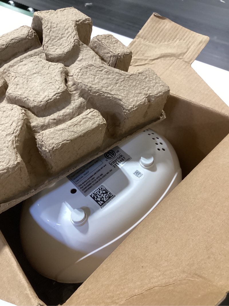 Condition photo showing As Is for Pure Enrichment - 1.5L Tank Humidifier and Night Light - White
