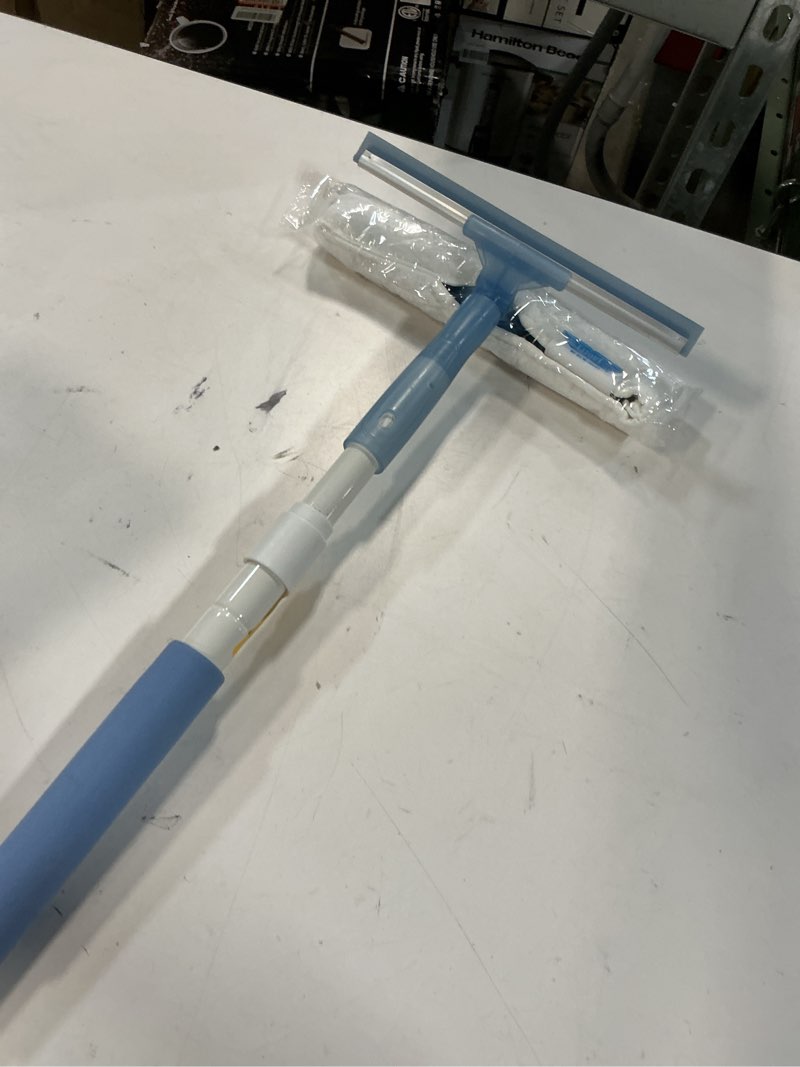 Condition photo showing As Is for Ettore Window Wand Rubber Window Squeegee 15060