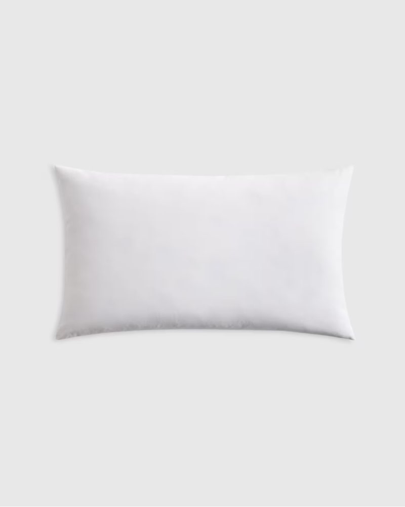 premium feather pillow insert 12x20in