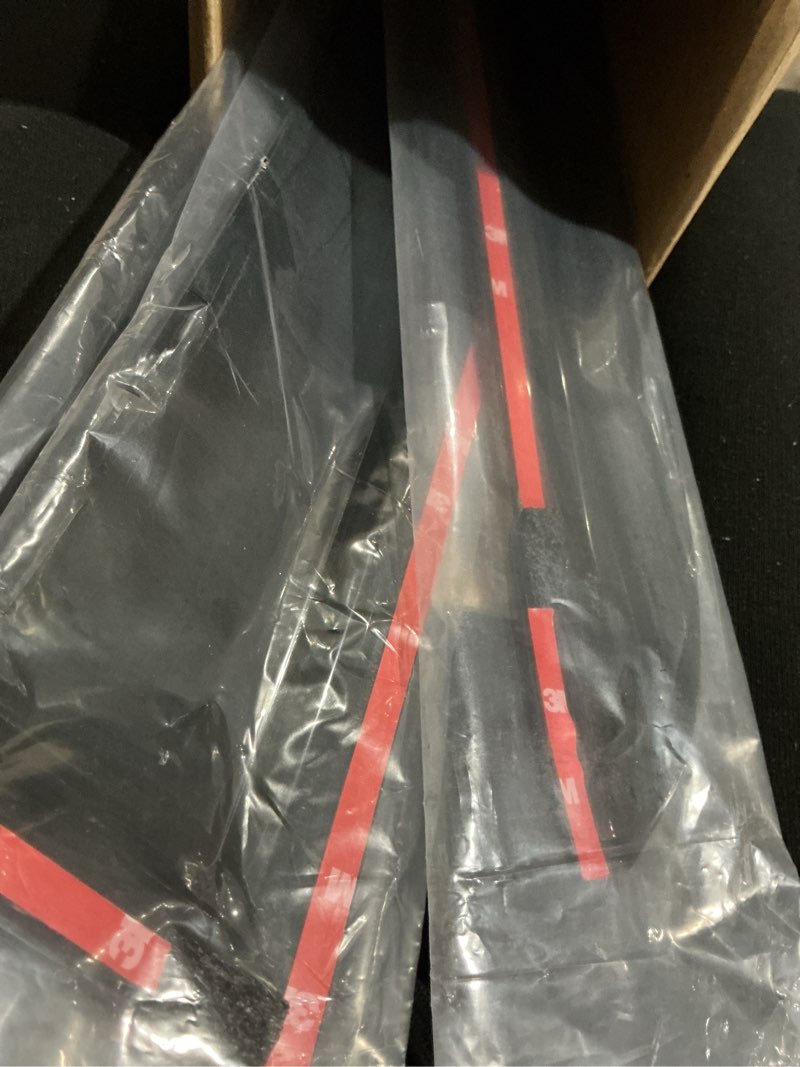 Condition photo showing Good Condition for 2022-2024 tape-on side window visor deflectors for nissan pathfinder s sv sl platinum rock creek smoke tinted rain guards 2023 for nissan pathfinder 2022-2024