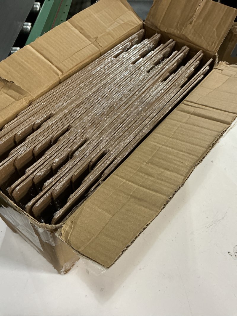 Condition photo showing New/Like New for clipboards bulk, woswel hardboard office clipboards 48 pack,9 x 12.5 inch recycled wood clipboards,low profile clip boards for home school & office supplies