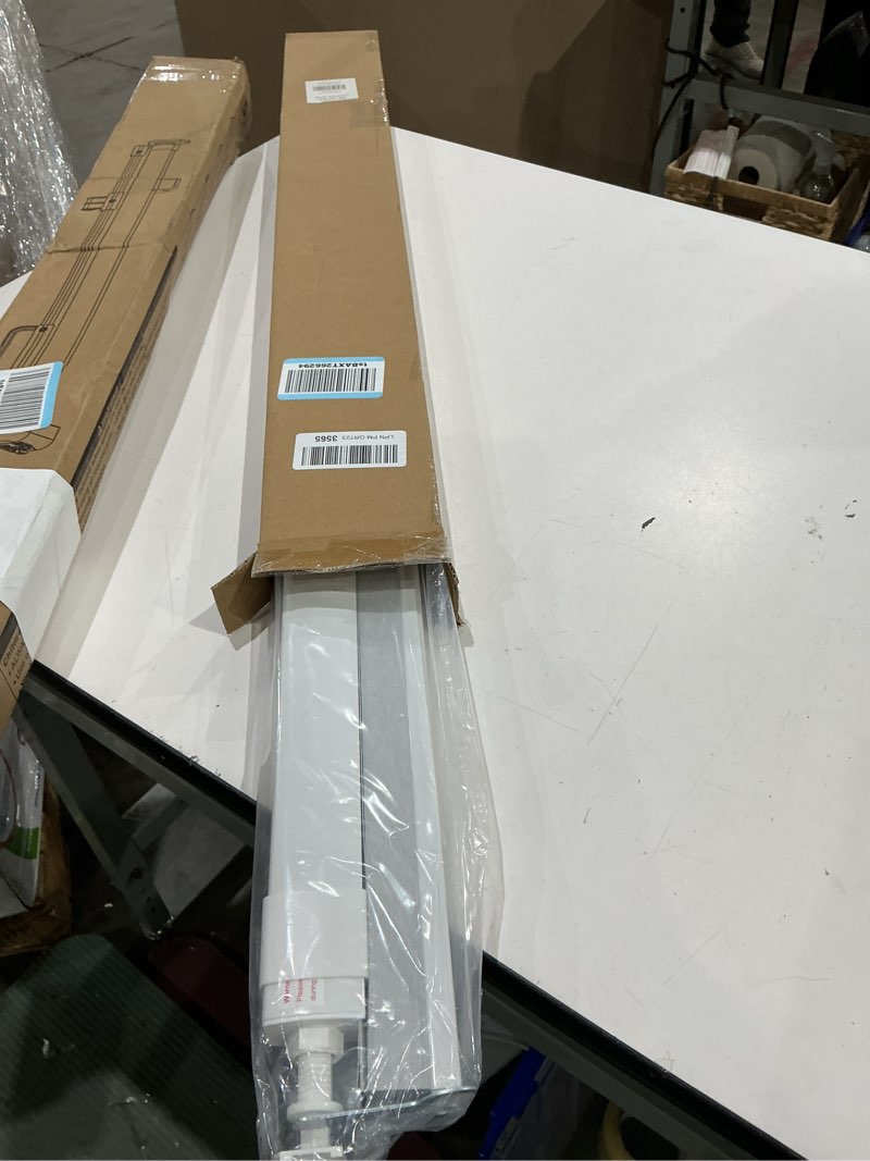 Condition photo showing Good Condition for lazblinds no tools no drill cordless cellular shades, blackout light blocking honeycomb shades for home, thermal insulation blinds for windows, 34" w x 36" h, white blackout-white 34" w x 36" h