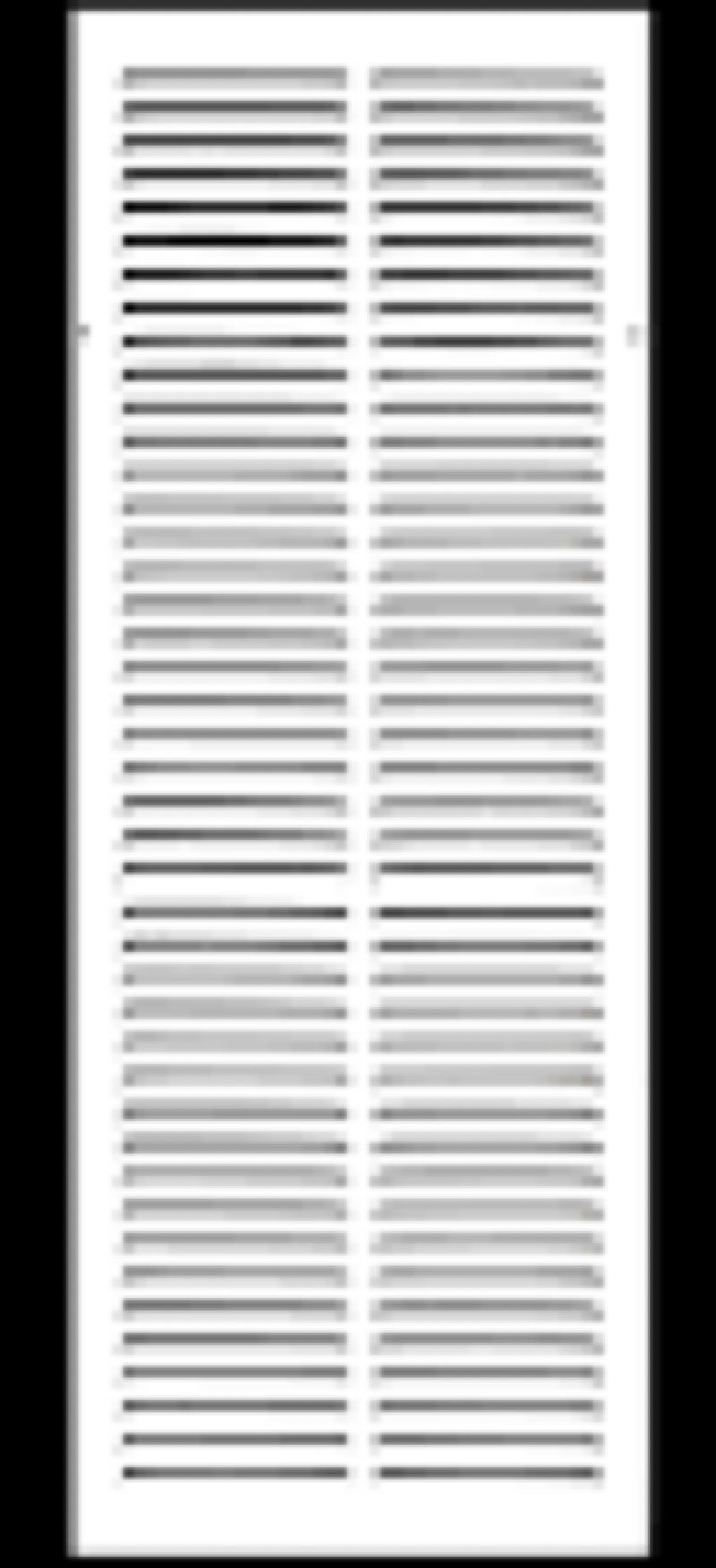10" x 26" Return Air Grille - Sidewall and Ceiling - HVAC Vent Duct Cover Diffuser - [White] [Outer Dimensions: 11.75w X 27.75"h] 10 x 26