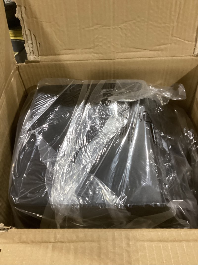 Condition photo showing New/Like New for Beelicious 5.8QT Large Air Fryer, 12-in-1 Digital Airfryer with Clear Window, 40+ Recipes, Flavor-Lock Tech, Shake Reminder, Compact, Quiet, Dishwasher Safe, Nonstick (Black) Dark Black