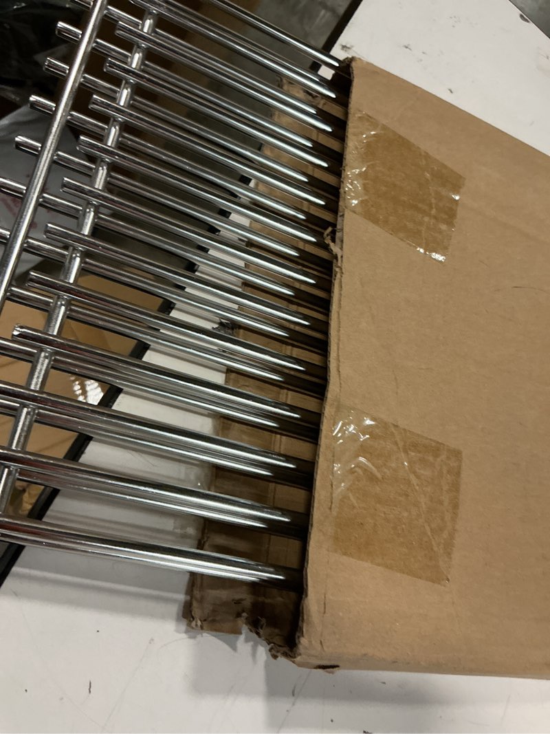 Condition photo showing Good Condition for 7637 Stainless Steel Cooking Grates for Weber Spirit I & II 200 Series Spirit E210 Spirit E220 Spirit S210, Spirit S220 with Front Control, 17.5 inch Grill Grates for Weber 7637 Gas Grills 17.5" D x 20.5" W