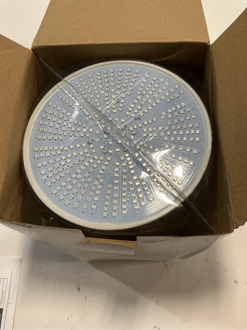 Condition photo showing Good Condition for coolwest 12v 36w led pool bulb ocean blue light, 4200lm 6500k endless dark blue color e26 base replacement for incandescent bulbs in swimming pool light