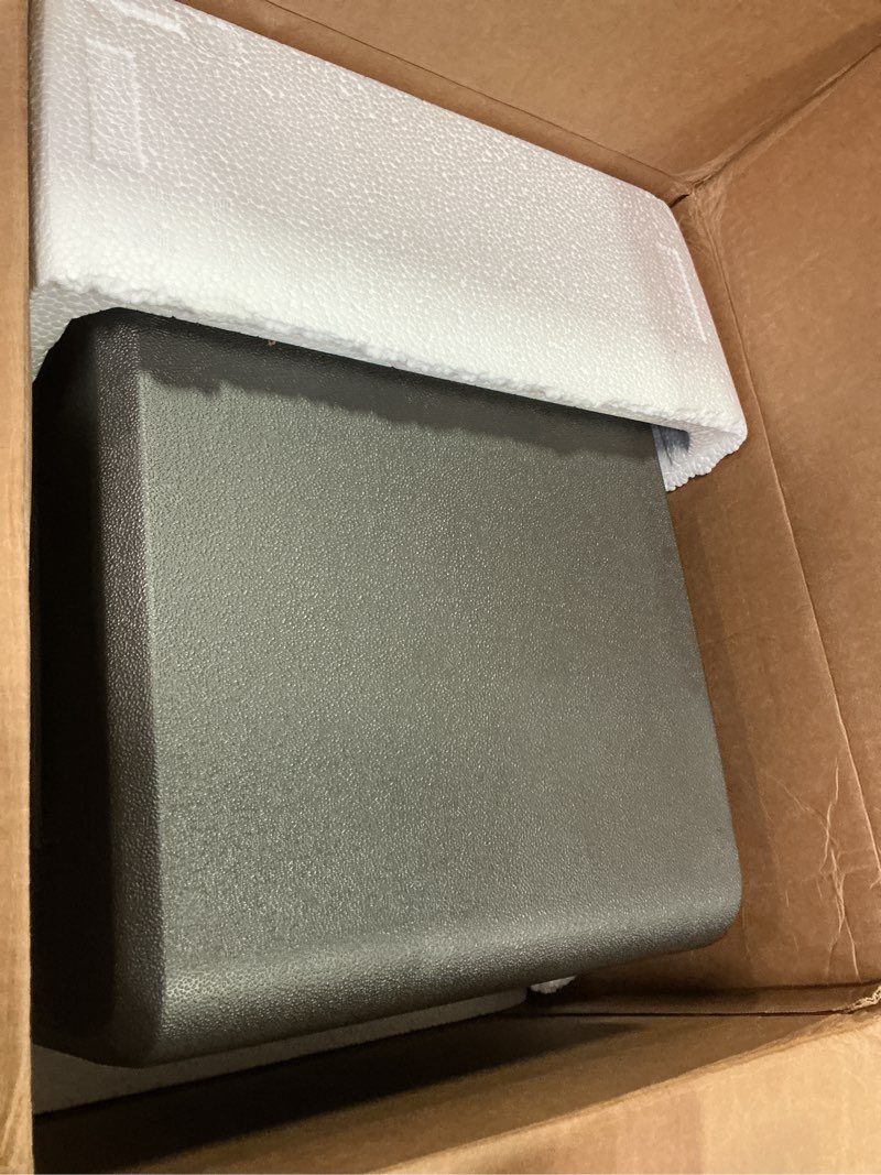 Condition photo showing Good Condition for SentrySafe Black Fireproof and Waterproof Safe, File Folder and Document Box with Key Lock, Ex. 14.3 x 15.5 x 13.5 inches, HD4100