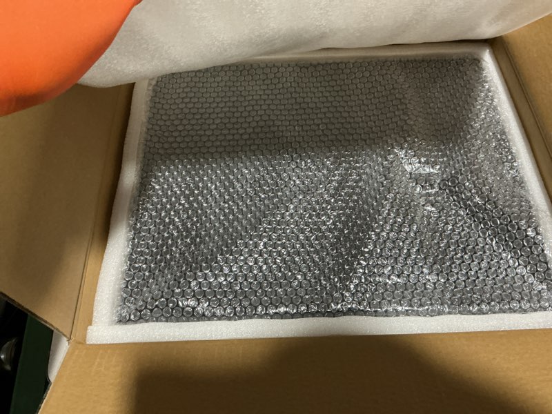 Condition photo showing Good Condition for diflart natural granite cuttings board for kitchen, 16x20 inch, black, stone pastry slab large with non-slip feet for baking, cheese, charcuterie, dough, chocolate, pack of 1 piece 20"l x 16"w gray
