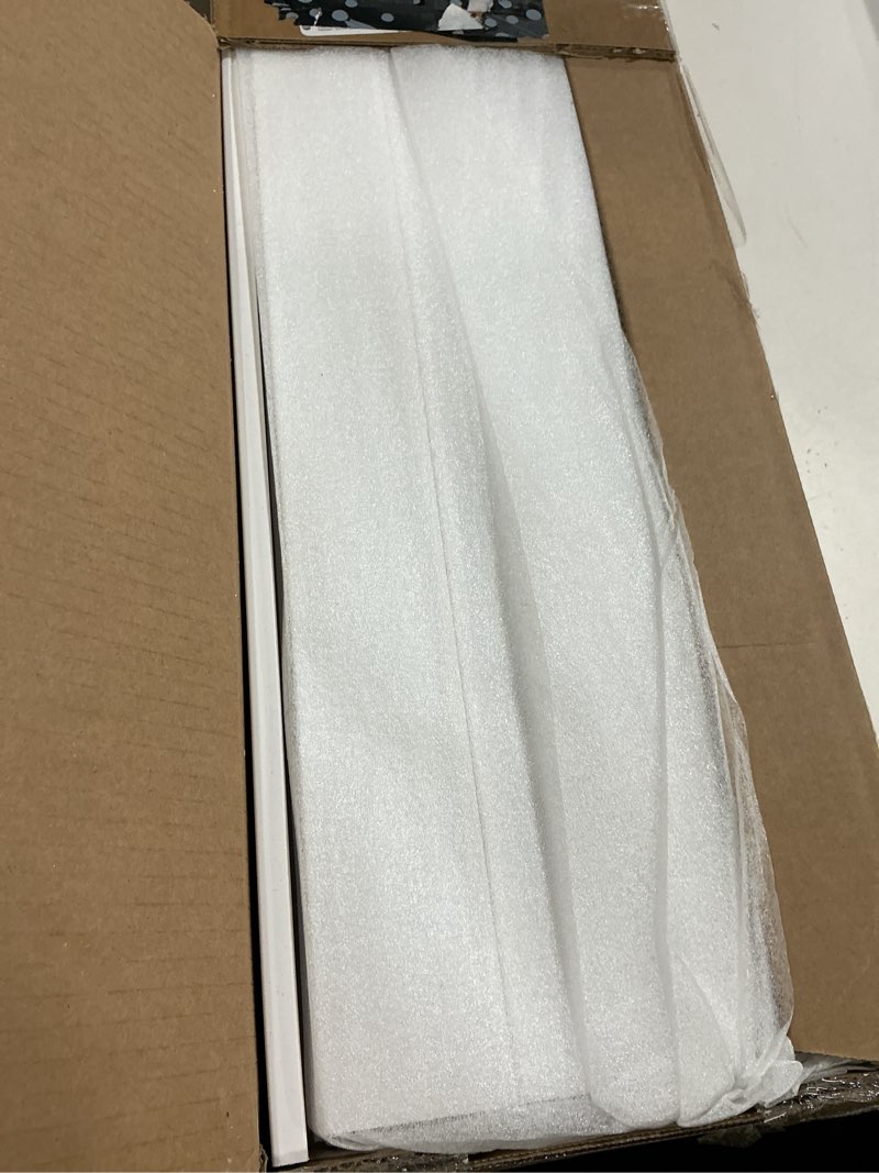 Condition photo showing Good Condition for art3d precut board and batten wainscoting panel kit covers 10ft. - paintable molding trim slat with edge strip, ready to assemble accent wall decor for living room dining room hallway, white white - style 3