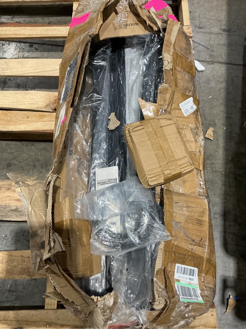 Condition photo showing As Is for muzata black slope cable railing