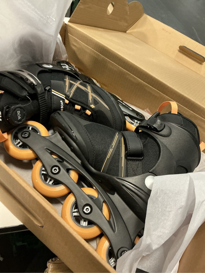 Condition photo showing Good Condition for k2 alexis 80 boa black/pink womens inline skates black/pink 8