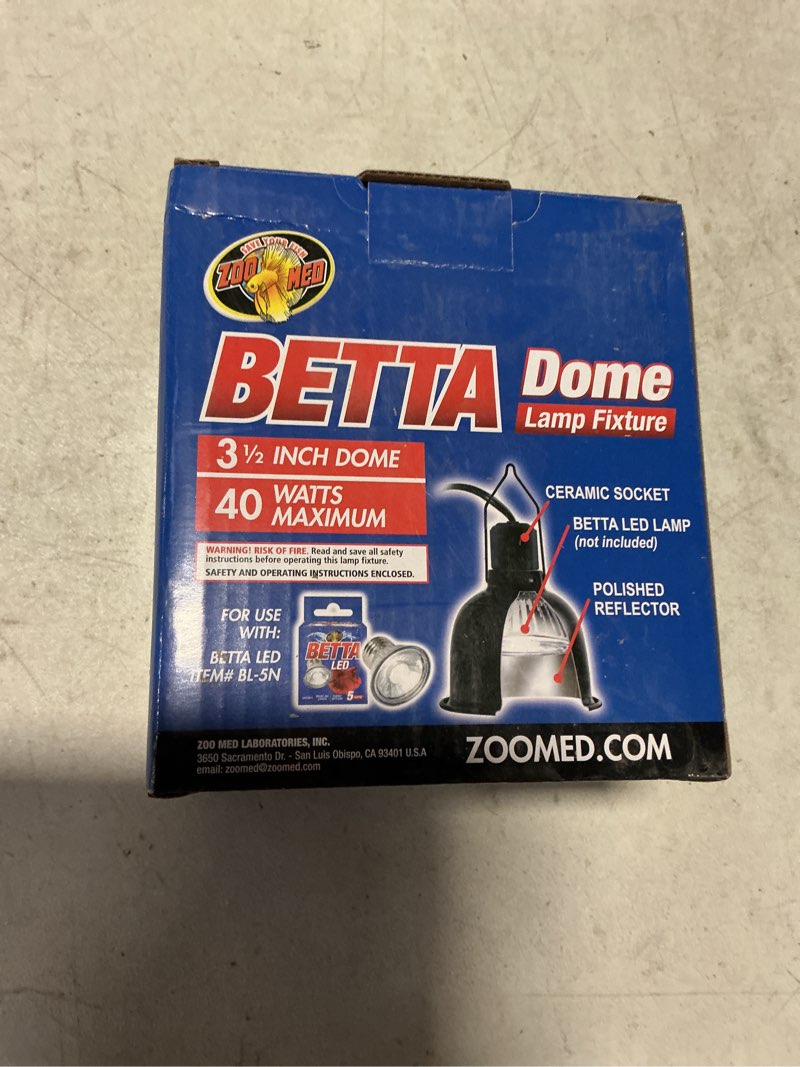 Condition photo showing New/Like New for Zoo Med Betta Dome Lamp Fixture