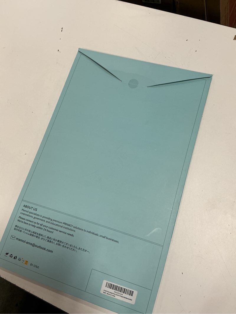 Condition photo showing New/Like New for [2 Pack] 23.8 Inch Computer Privacy Screen for 16:9 Aspect Ratio Widescreen Monitor, Eye Protection Anti Glare Blue Light Computer Monitor Privacy Filter, Removable Anti-Scratch 23.8in Protector 2 Pack 23.8 Inch (16:9 Aspect) Black for monitor
