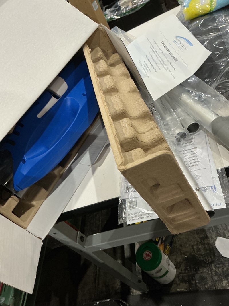 Condition photo showing Good Condition for pool blaster max cordless pool vacuum for deep cleaning & strong suction, handheld rechargeable swimming pool cleaner for inground and above ground pools, hoseless pool vac by water tech