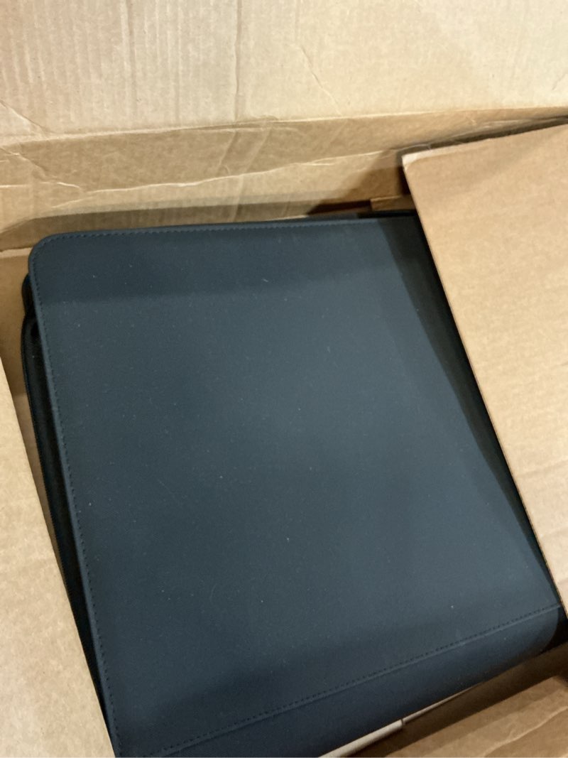 Condition photo showing Good Condition for premium graded card display album | professional protective storage binder for valuable trading cards?4 pocket,black) black 40 slabs