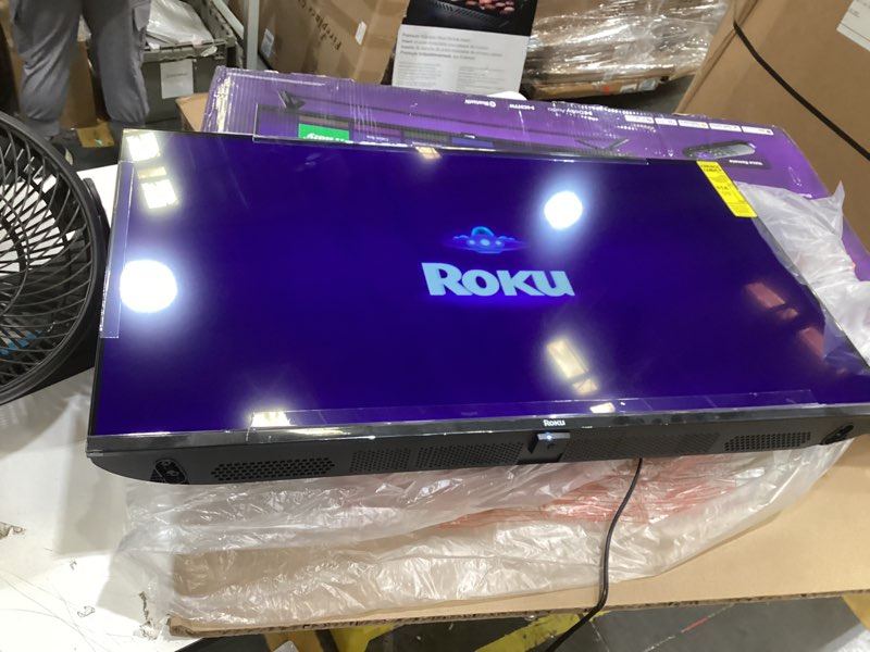 Condition photo showing Good Condition for roku smart tv 2026 – 40-inch select series, 1080p full hd tv – roku tv with voice remote – flat screen led television with wi-fi for streaming live local news sports & movies, bluetooth headphone mode