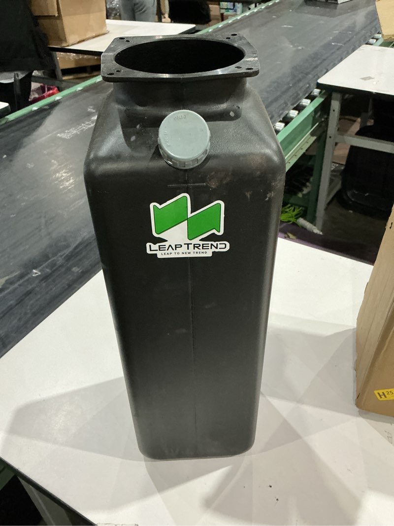 Condition photo showing As Is for similar leaptrend hydraulic oil reservoir tank (14l black) compatible with rotary/forward/direct/hanmecson lift, for hydraulic power units 2-post & pad lifts, replacement for p1427kit