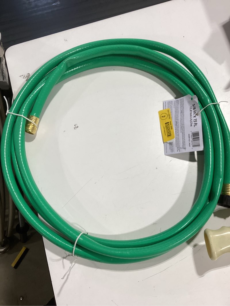 Condition photo showing Good Condition for SWAN 5/8-in x 15-ft Light -Duty Vinyl Green Hose