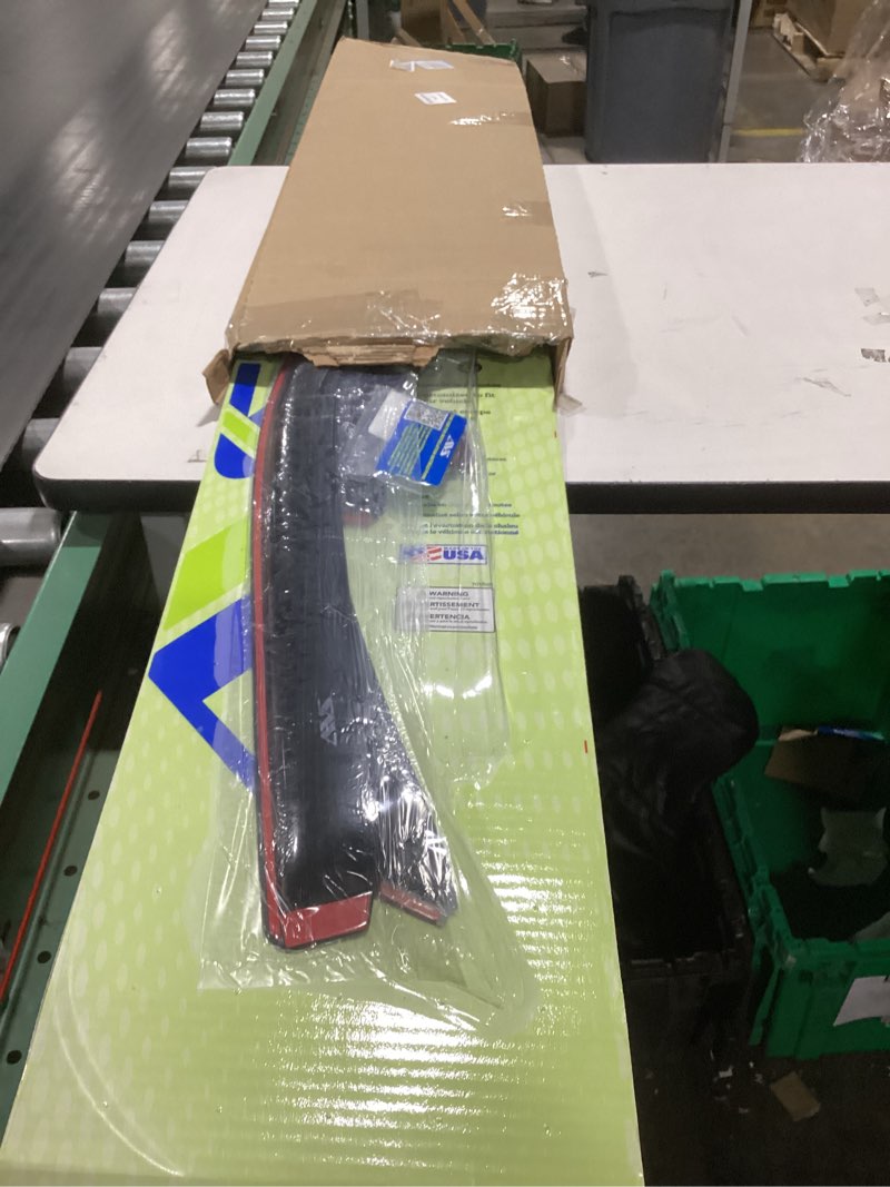 Condition photo showing New/Like New for Auto Ventshade [AVS] In-Channel Rain Guards For 2019 - 2025 Ram 1500, QUAD CAB ONLY | Window Vent Visors, 4 pcs. - Smoke | 194813 In-Channel - Smoke