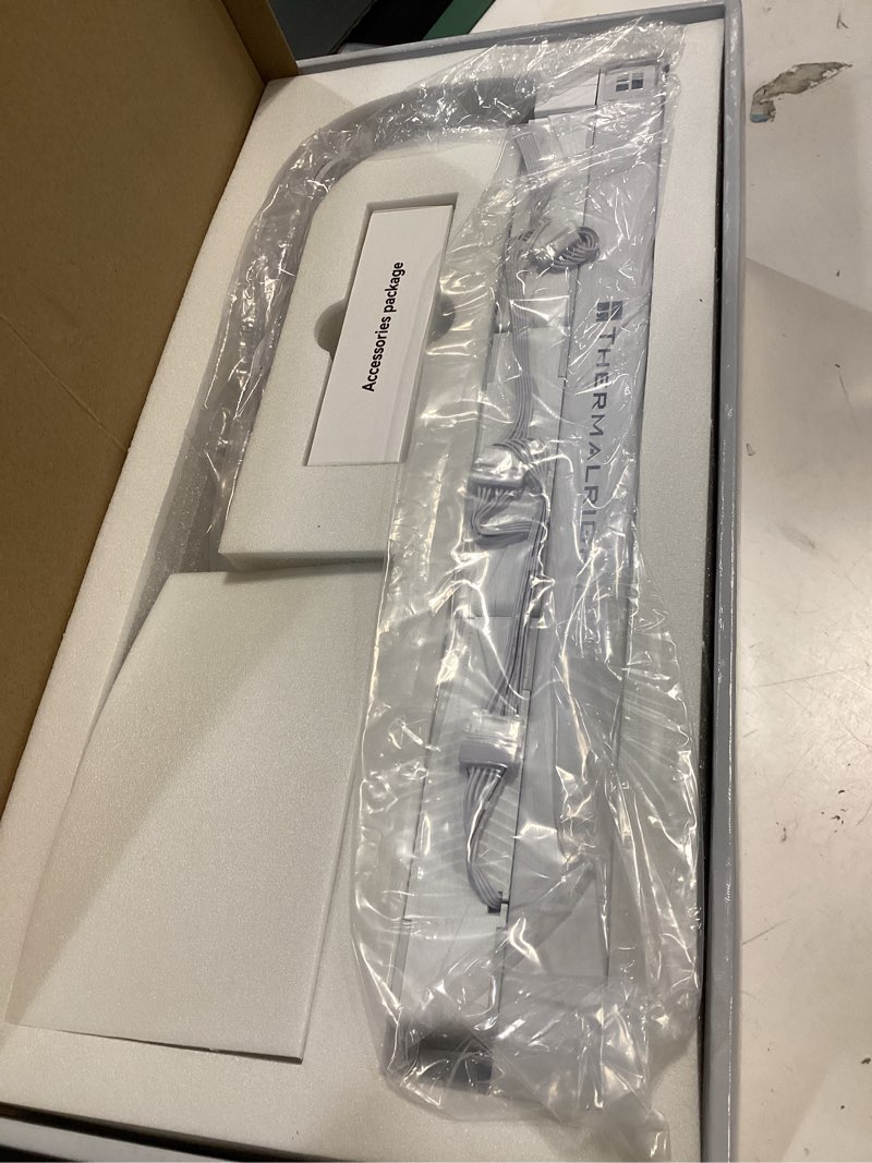 Condition photo showing Good Condition for thermalright rainbow vision 360 turbo argb white 360mm aio cooler, 60hz curved screen with 2400x1080 resolution,for am4/am5,intel lga1851/1700,6.67in 3d with magnetic suction screen,3000rpm fan speed