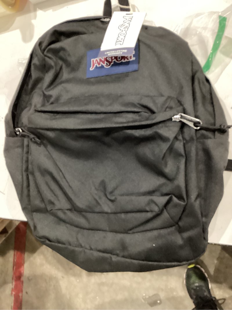 Condition photo showing Good Condition for jansport superbreak one backpacks - durable, lightweight bookbag with 1 main compartment, front utility pocket with built-in organizer - premium backpack, black black one size