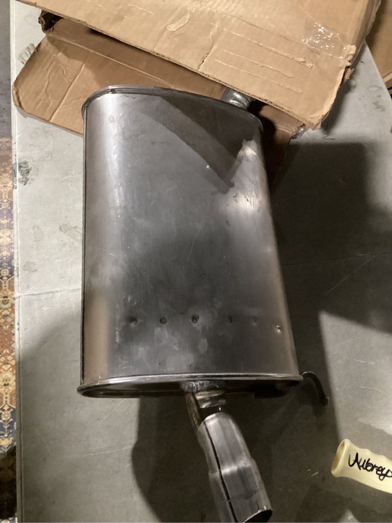 Condition photo showing As Is for Walker Quiet-Flow SS 21690 Direct Fit Exhaust Muffler 2.25" Inlet (OD) 2.25" Outlet (ID) for Ram 1500