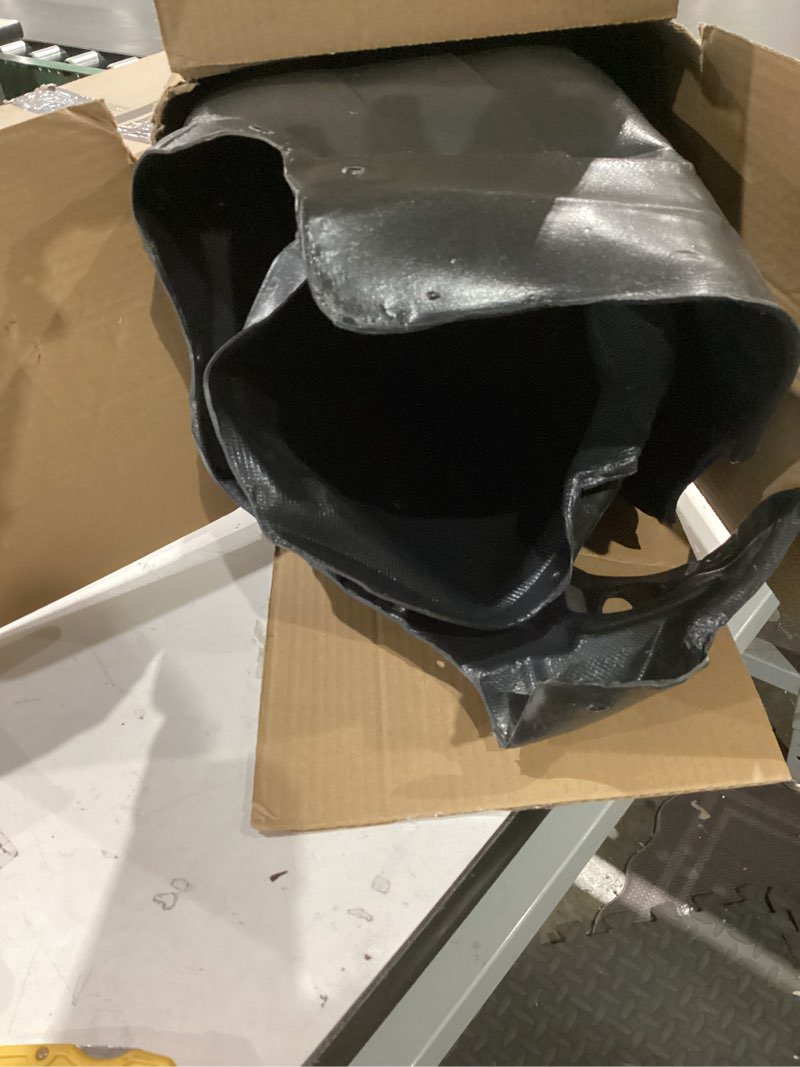 Condition photo showing Good Condition for front right fender liner compatible with 2016-2018 nissan altima, replaces 638409hs0a ni1249150, passenger side, wheel liner splash shields guard inner panel