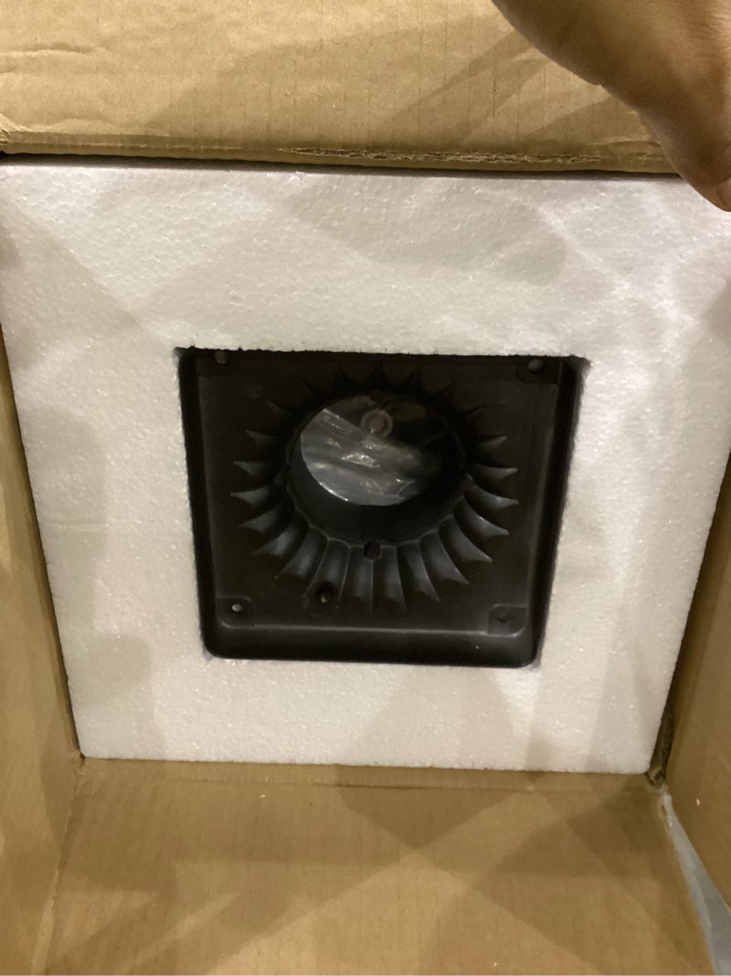 Kemeco Solar Post Light Outdoor, ST4346Q Dusk to Dawn Solar Lamp Post Light with Pier Mount Base Bri