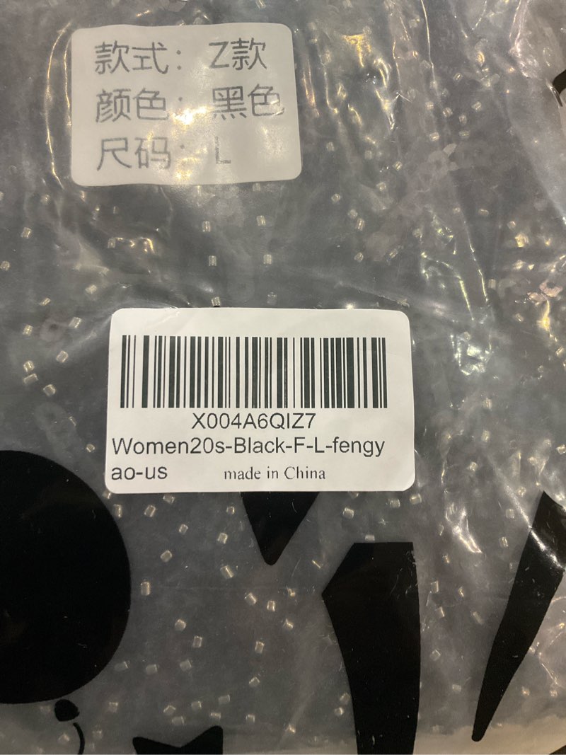 Condition photo showing Good Condition for Women’s 20s black F-L-fengy