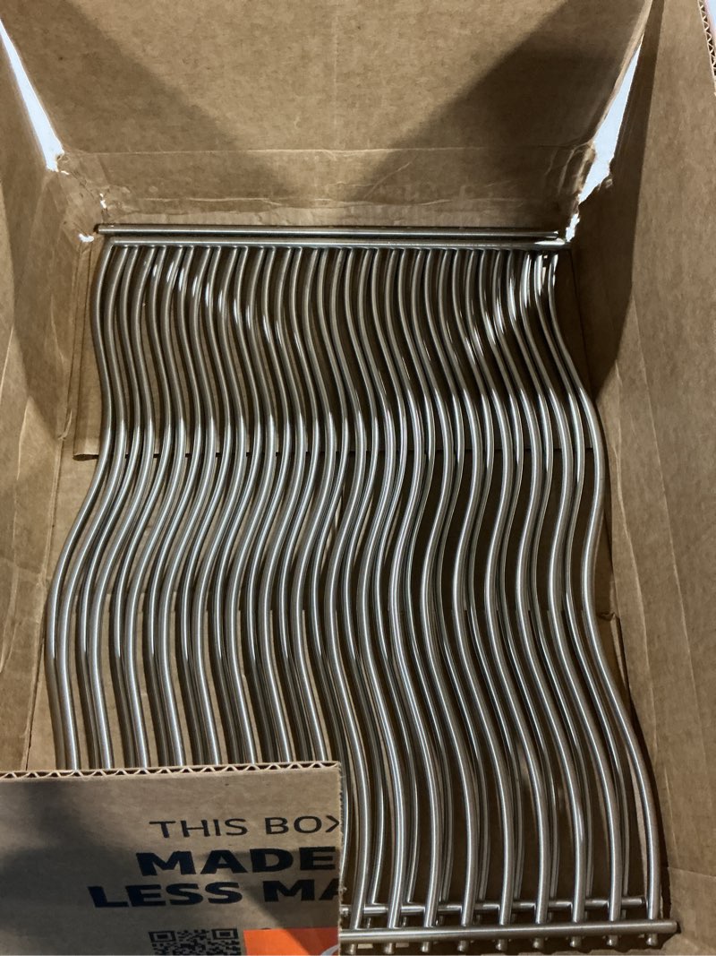 Condition photo showing As Is for S8C011 (2-Pack) 17 3/4" Stainless Steel Solid Rod Cooking Grids Replacement for Napoleon Prestige PRO 500 Grills 17 3/4" x26"