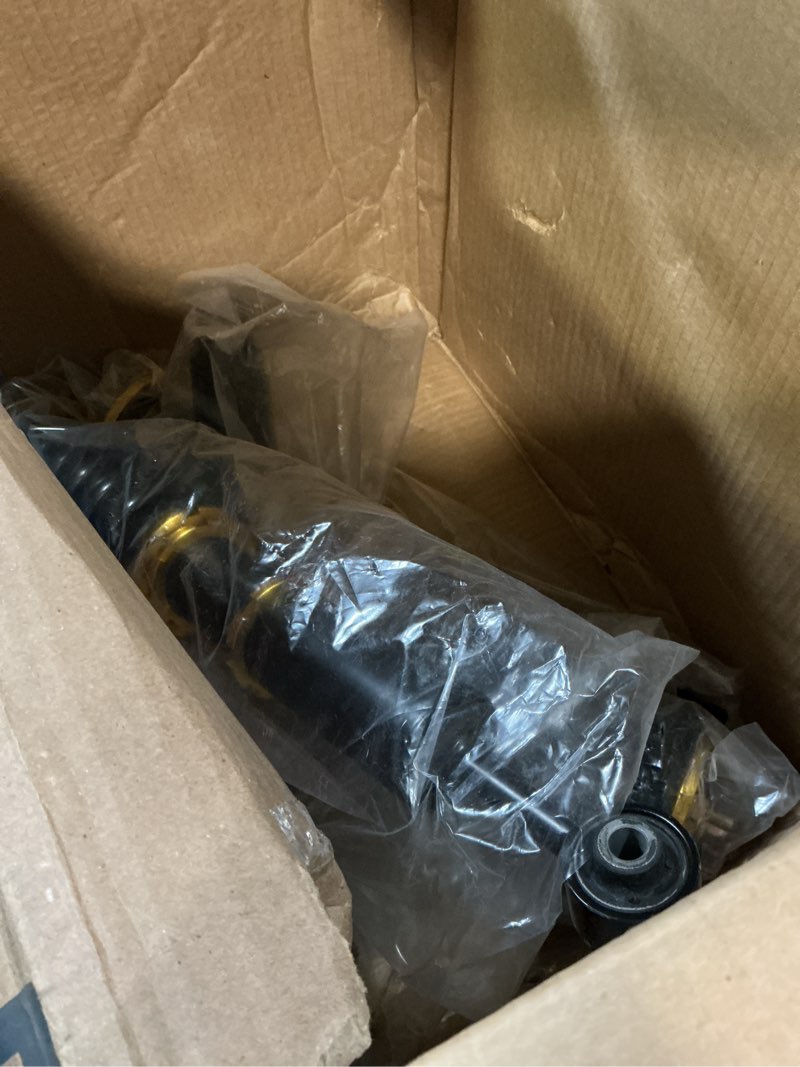Condition photo showing As Is for coilover struts spring shocks adjustable height coilovers suspension struts coil spring shocks and struts full set kits eccpp fit for 2004-2008 for acura tsx /2003-2007 for honda for accord - golden