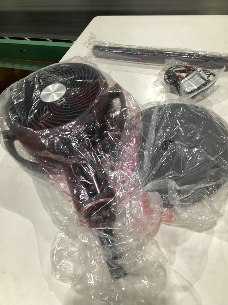 Condition photo showing Good Condition for  (NOT TESTED) PELONIS AeroFan, Pedestal Fan for Bedroom – Standing Fan with Remote Control, Oscillatiing Fan?LED Display, 9 Speeds, 20dB, 9H Timer, DC Motor, 135° + 100° Auto Oscillation, Adjustable Height Premium with DC Motor Grey,