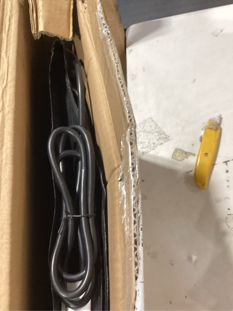 Condition photo showing As Is for 4' x 5' ground thawing and curing heating blanket, 3x4 ft heated area, 150°f high watt density winter construction heater for frozen ground, snow melting, concrete & epoxy curing 110v 556w