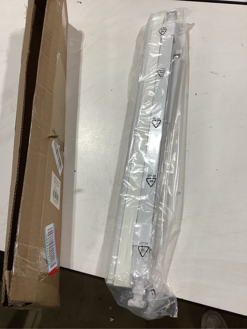 Condition photo showing Good Condition for lazblinds cordless cellular shades, no tools no drill light filtering honeycomb shades pleated blinds for windows, 26'' w x 48'' h, white light filtering-white 26'' w x 48'' h