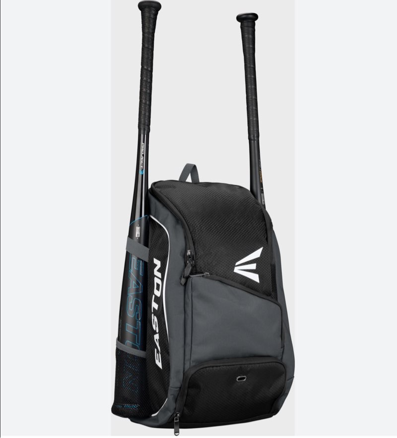 Easton Game Ready Youth Baseball Backpack, Black