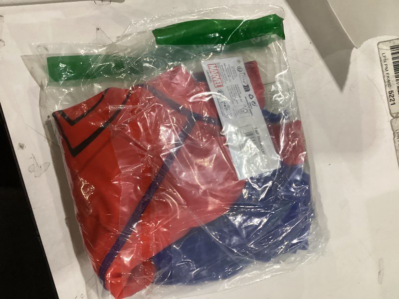 Condition photo showing New/Like New for Marvel Rash Guard Swimsuit, Summer Vacation Essentials for Kids, Childrens Swimwear Full Body Beachwear 9-10 Years Red/Blue Spiderman