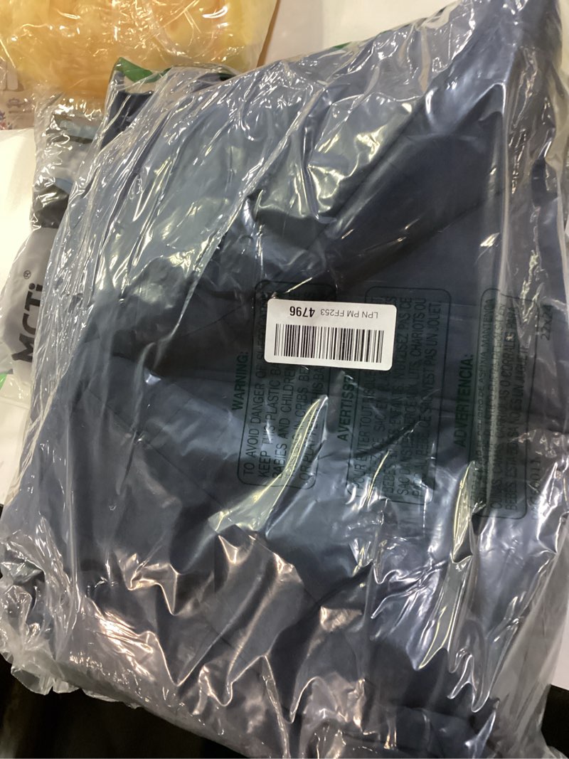 Condition photo showing New/Like New for Men’s Winter Ski Snow Jacket - Warm Fleece Lined Parka, Water-Resistant Raincoat For Cold Outdoor Sports Dark Blue X-Large