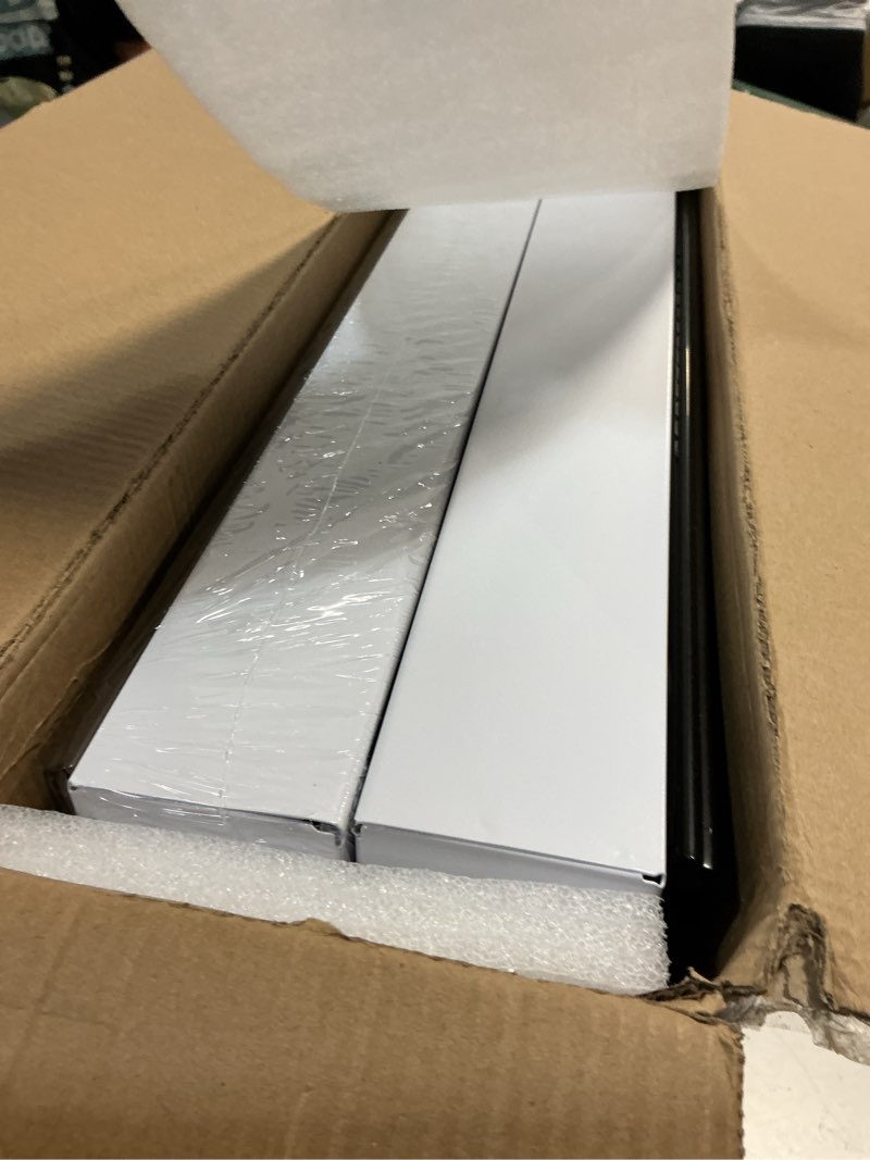 Condition photo showing New/Like New for seinloes 2 pack expandable (15.1"-26.3") pull out cabinet organizer 21" deep with raising pad for framed cabinets,upgrade 3 slide rails slide out drawers,no drill roll out shelves adhesive,white white 21"d x 15.1"-26.3"w(2pack)